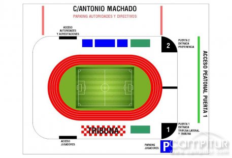 Azuaga se prepara para una noche histórica de fútbol en la Copa del Rey